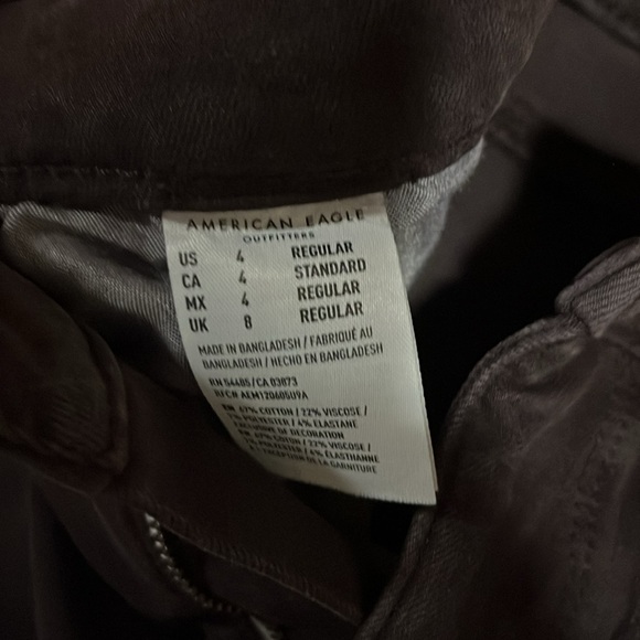 Women's maroon Jeans - Picture 7 of 7